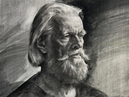 列宾美院学生的人物写生！看看你差距大不大？