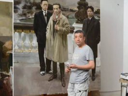 国美教授何红舟绘画作品欣赏