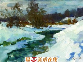 俄罗斯油画风景作品欣赏