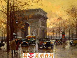 法国画家Edouard Leon Cortes 作品