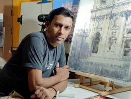 波兰水彩界的建筑大师保罗·迪莫奇